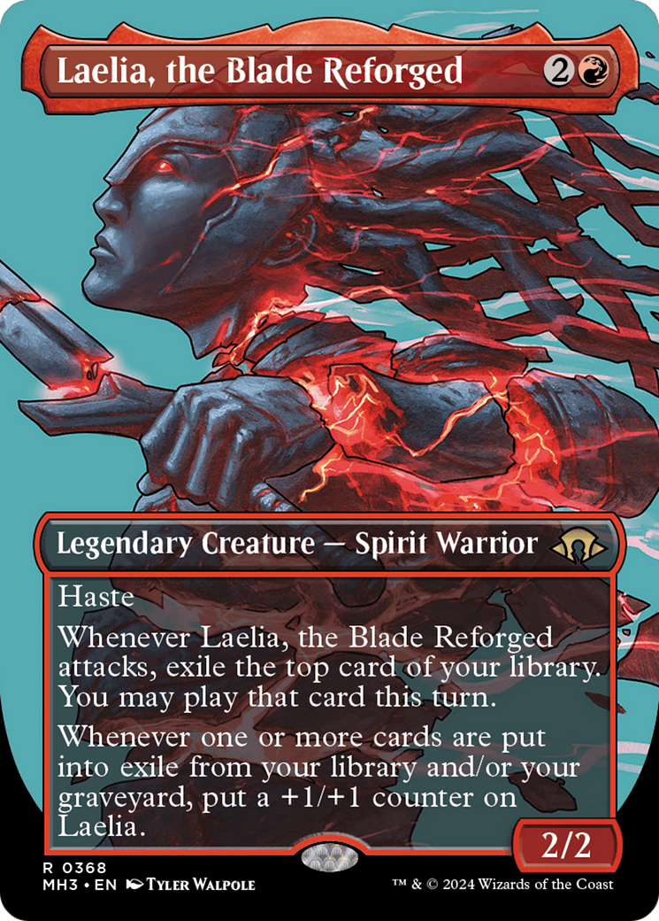 Laelia, the Blade Reforged (Borderless) [Modern Horizons 3] | Gear Gaming Fayetteville