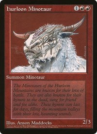 Hurloon Minotaur (Oversized) [Oversize Cards] | Gear Gaming Fayetteville