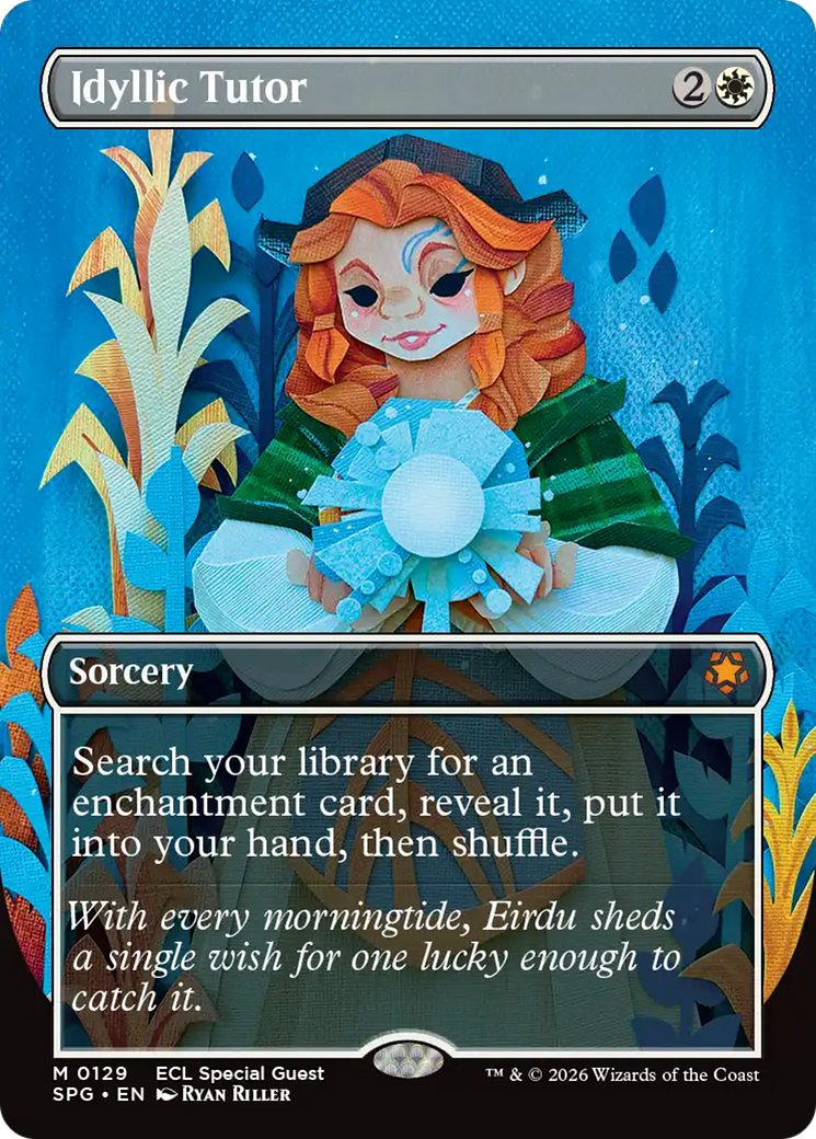 Idyllic Tutor (Borderless) [Lorwyn Eclipsed Special Guests] | Gear Gaming Fayetteville