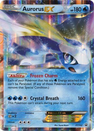 Aurorus EX (XY102) (Jumbo Card) [XY: Black Star Promos] | Gear Gaming Fayetteville