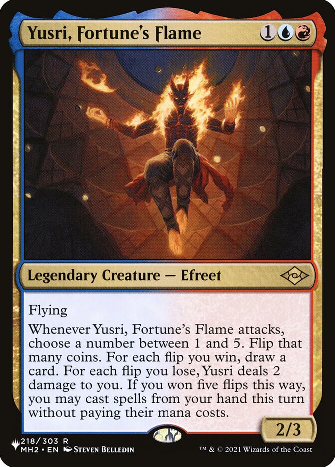 Yusri, Fortune's Flame [Secret Lair: Heads I Win, Tails You Lose] | Gear Gaming Fayetteville