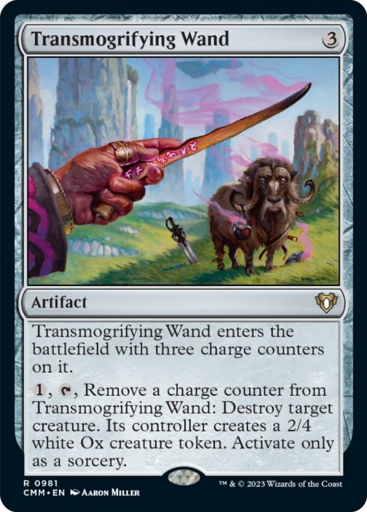 Transmogrifying Wand [Commander Masters] | Gear Gaming Fayetteville