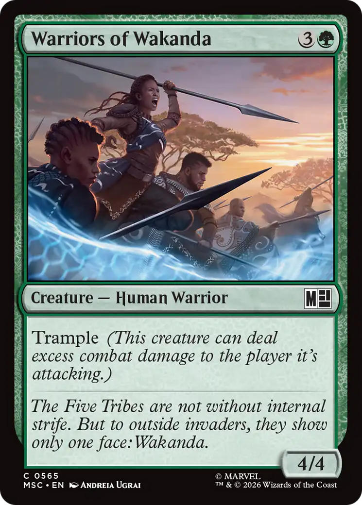 Warriors of Wakanda [Marvel Super Heroes Commander] | Gear Gaming Fayetteville