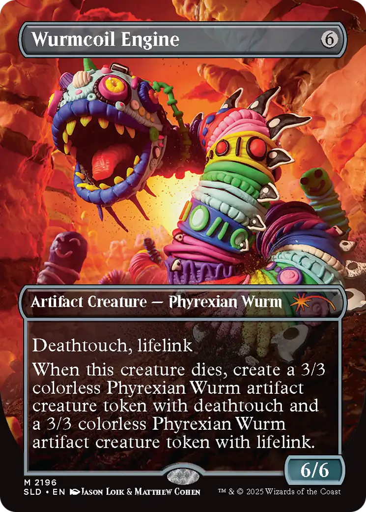 Wurmcoil Engine (2196) (Rainbow Foil) [Secret Lair Drop Series] | Gear Gaming Fayetteville