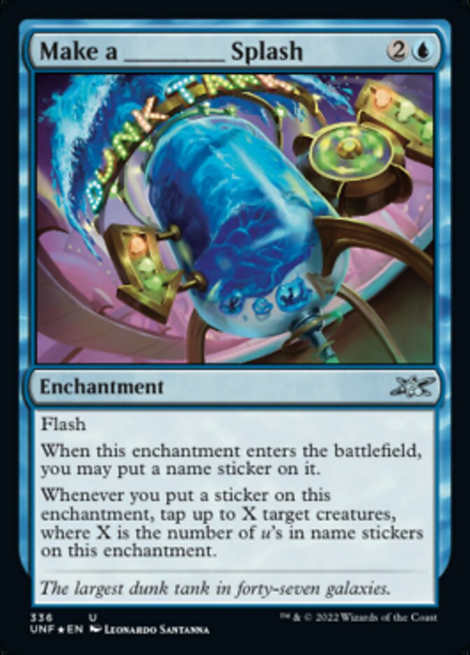 Make a _____ Splash (Galaxy Foil) [Unfinity] | Gear Gaming Fayetteville