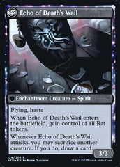 Tribute to Horobi // Echo of Death's Wail [Kamigawa: Neon Dynasty Prerelease Promos] | Gear Gaming Fayetteville