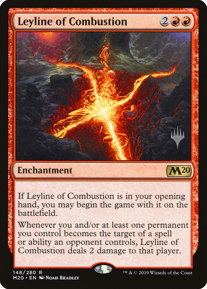 Leyline of Combustion (Promo Pack) [Core Set 2020 Promos] | Gear Gaming Fayetteville