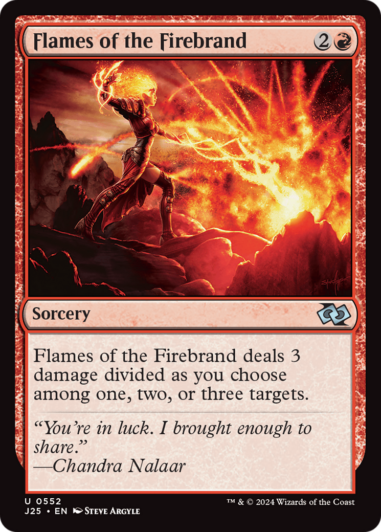 Flames of the Firebrand [Foundations Jumpstart] | Gear Gaming Fayetteville