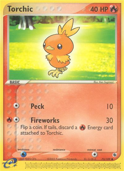 Torchic (73/109) [EX: Ruby & Sapphire] | Gear Gaming Fayetteville