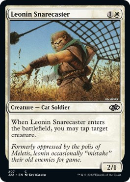 Leonin Snarecaster [Jumpstart 2022] | Gear Gaming Fayetteville