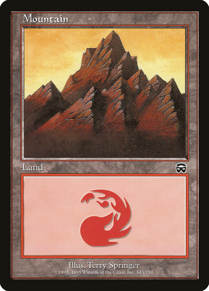 Mountain (343) [Mercadian Masques] | Gear Gaming Fayetteville