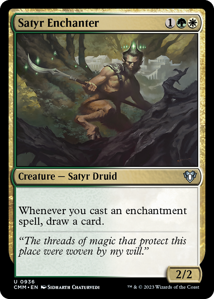 Satyr Enchanter [Commander Masters] | Gear Gaming Fayetteville