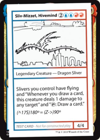 Sliv-Mizzet, Hivemind (2021 Edition) [Mystery Booster Playtest Cards] | Gear Gaming Fayetteville