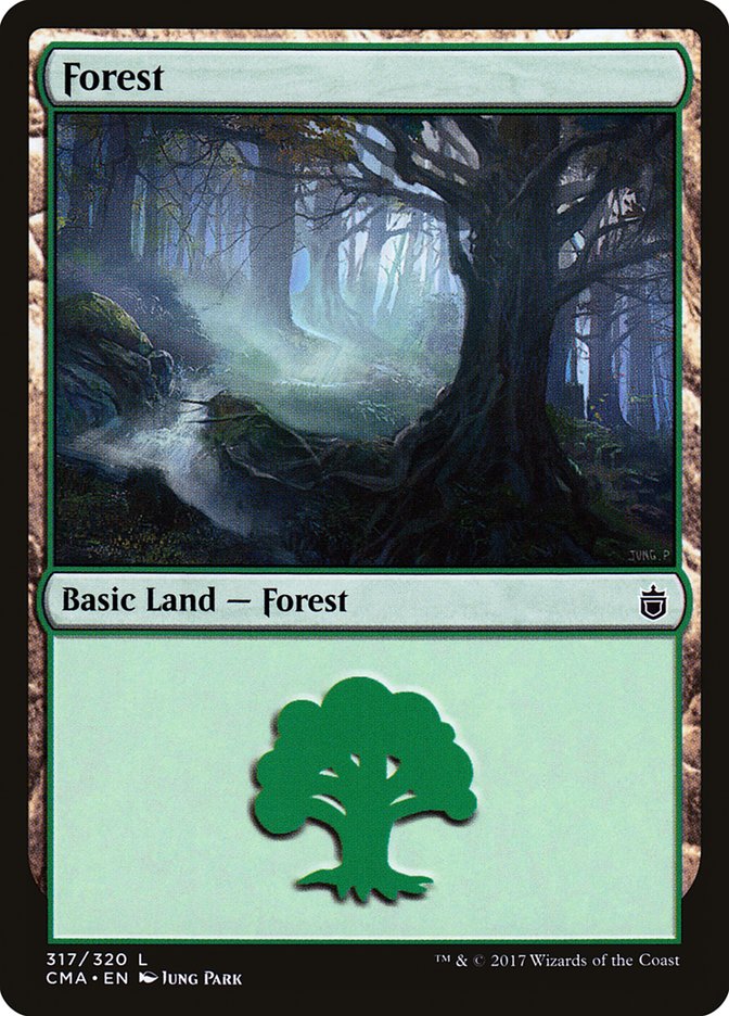 Forest (317) [Commander Anthology] | Gear Gaming Fayetteville