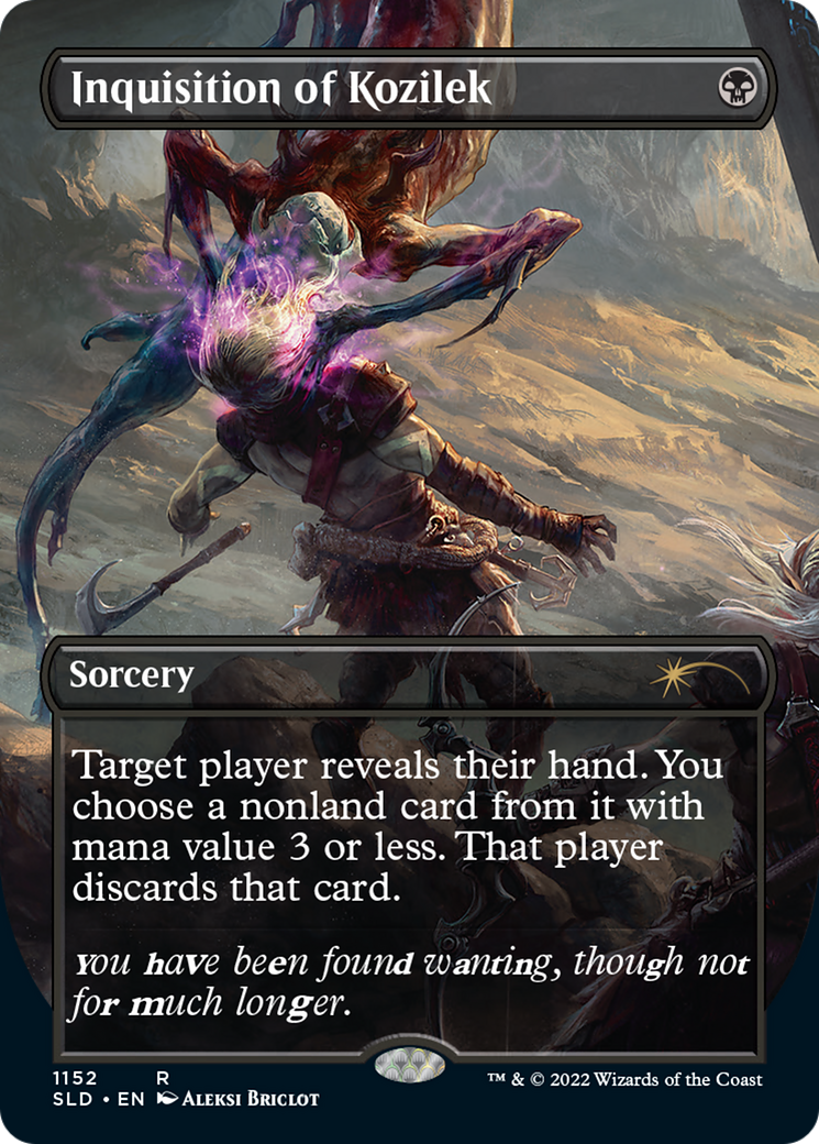 Inquisition of Kozilek (Borderless) [Secret Lair Drop Series] | Gear Gaming Fayetteville