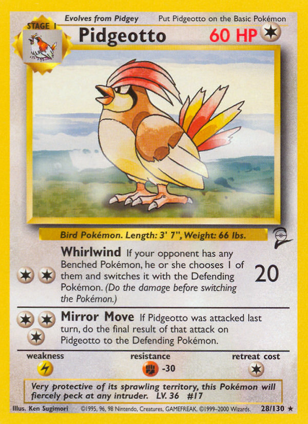 Pidgeotto (28/130) [Base Set 2] | Gear Gaming Fayetteville