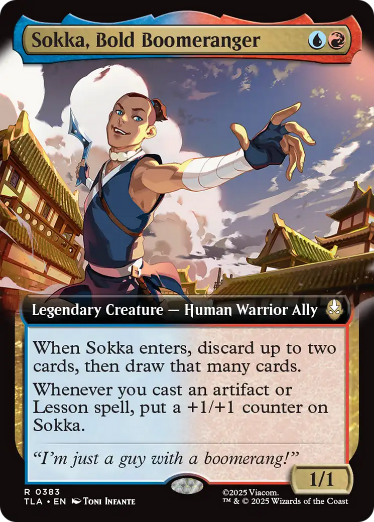 Sokka, Bold Boomeranger (Extended Art) [Avatar: The Last Airbender] | Gear Gaming Fayetteville