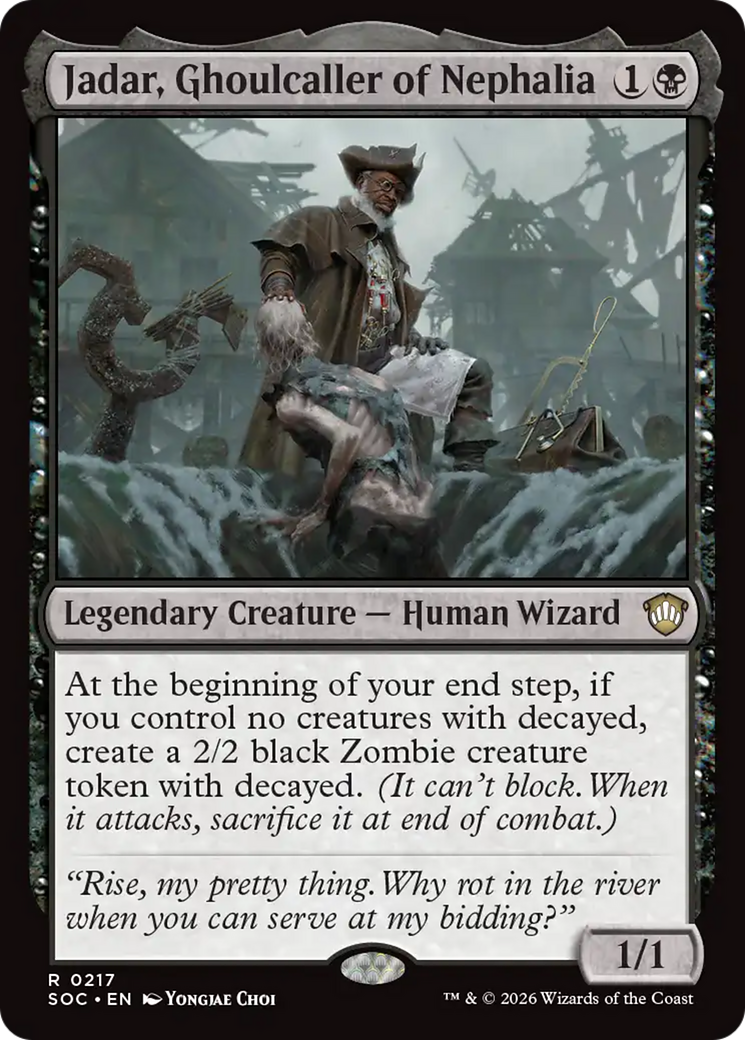 Jadar, Ghoulcaller of Nephalia [Secrets of Strixhaven Commander] | Gear Gaming Fayetteville