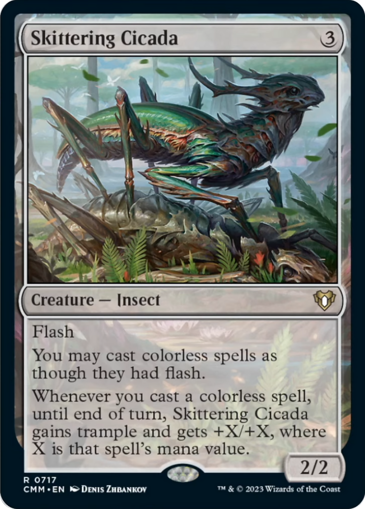 Skittering Cicada [Commander Masters] | Gear Gaming Fayetteville