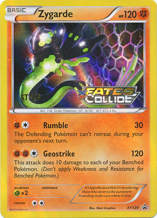 Zygarde (XY129) (Staff) [XY: Black Star Promos] | Gear Gaming Fayetteville