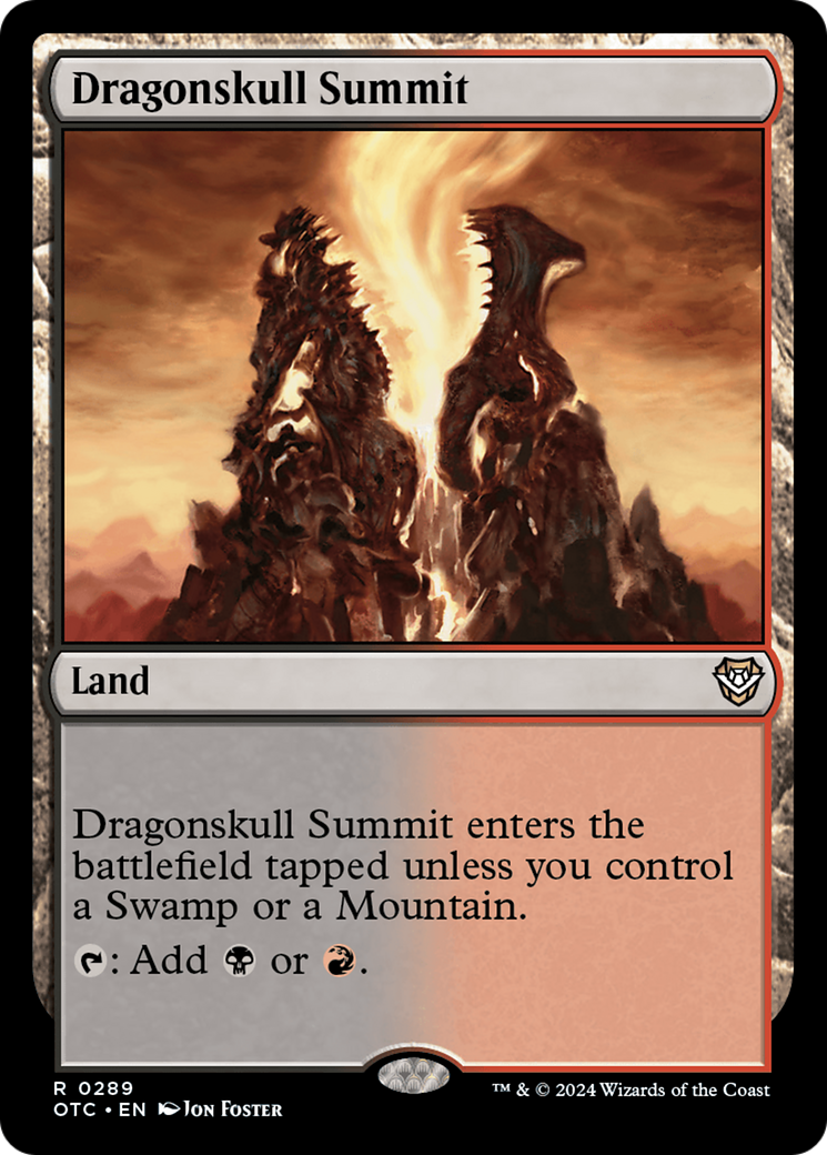 Dragonskull Summit [Outlaws of Thunder Junction Commander] | Gear Gaming Fayetteville