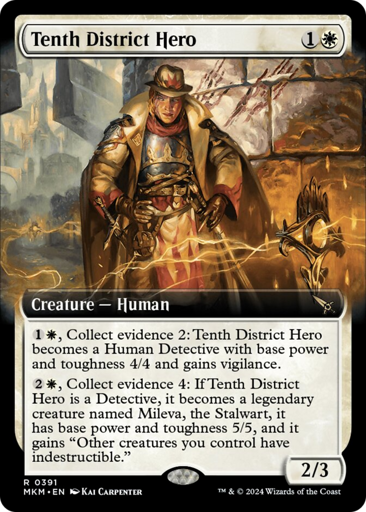 Tenth District Hero (Extended Art) [Murders at Karlov Manor] | Gear Gaming Fayetteville