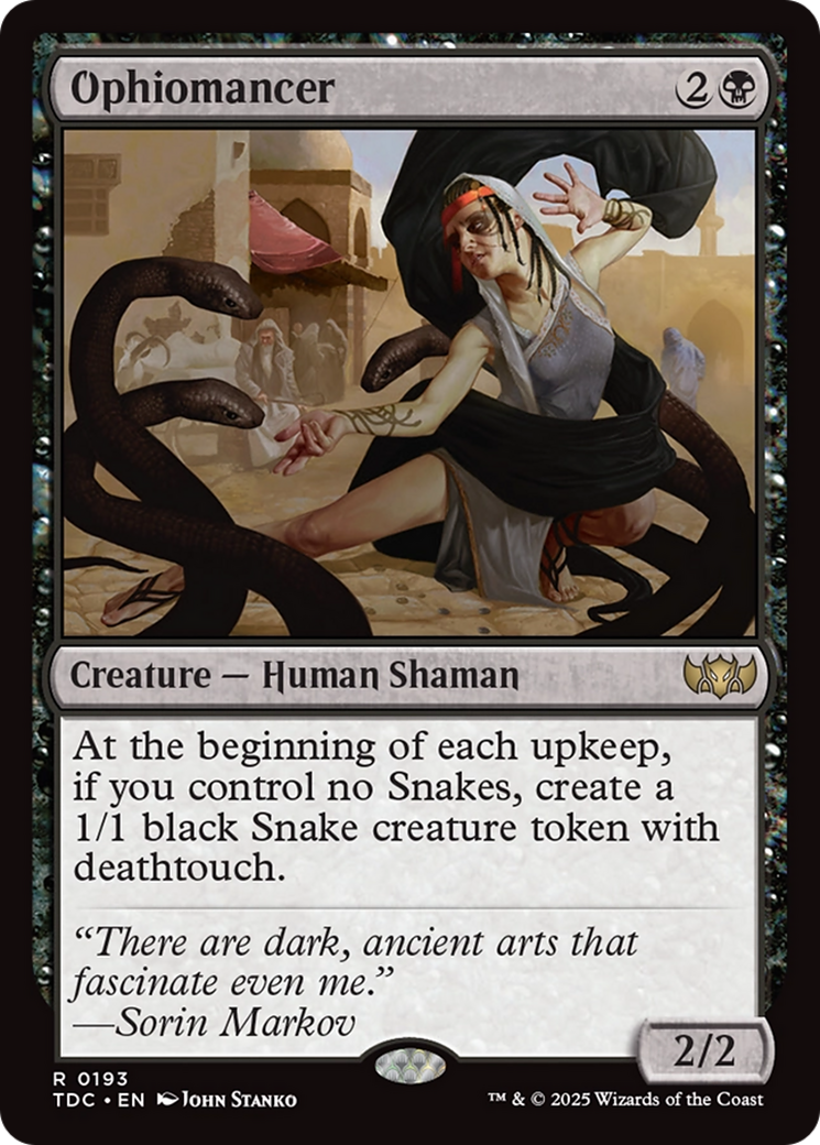 Ophiomancer [Tarkir: Dragonstorm Commander] | Gear Gaming Fayetteville