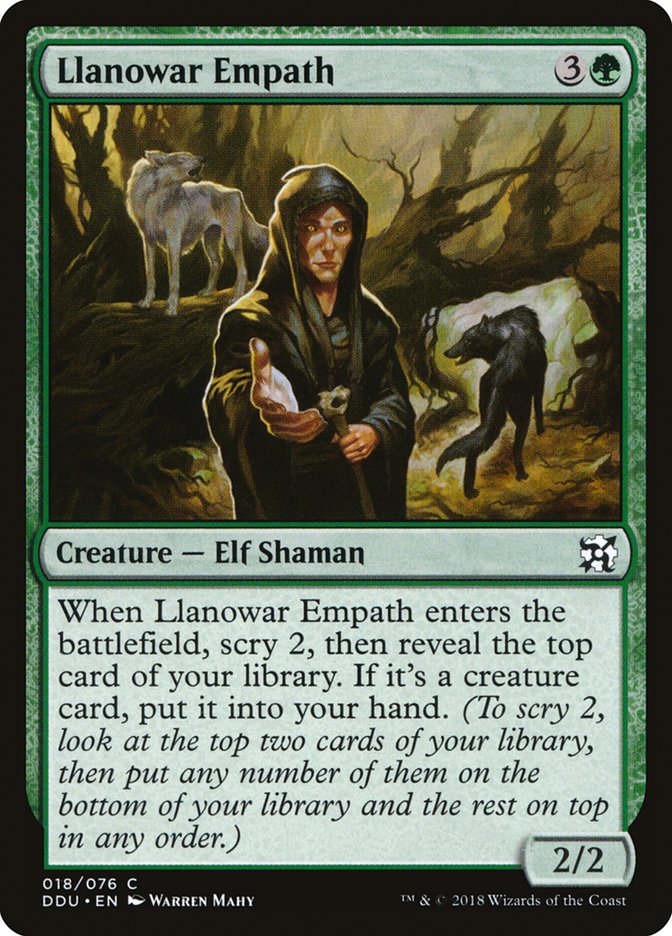 Llanowar Empath [Duel Decks: Elves vs. Inventors] | Gear Gaming Fayetteville