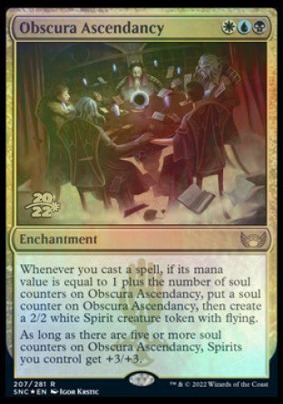 Obscura Ascendancy [Streets of New Capenna Prerelease Promos] | Gear Gaming Fayetteville