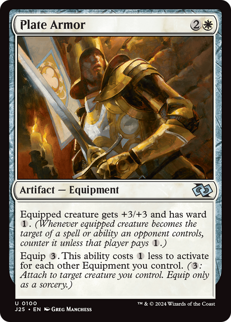 Plate Armor [Foundations Jumpstart] | Gear Gaming Fayetteville
