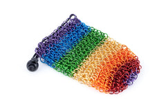 Rainbow Chain Mail Bag For Dice | Gear Gaming Fayetteville