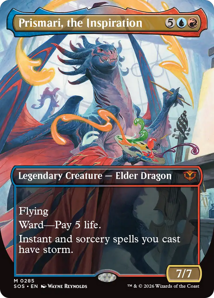 Prismari, the Inspiration (Borderless) [Secrets of Strixhaven] | Gear Gaming Fayetteville