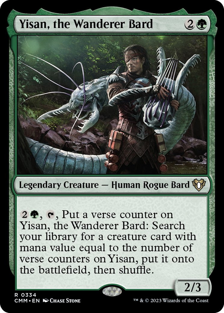 Yisan, the Wanderer Bard [Commander Masters] | Gear Gaming Fayetteville