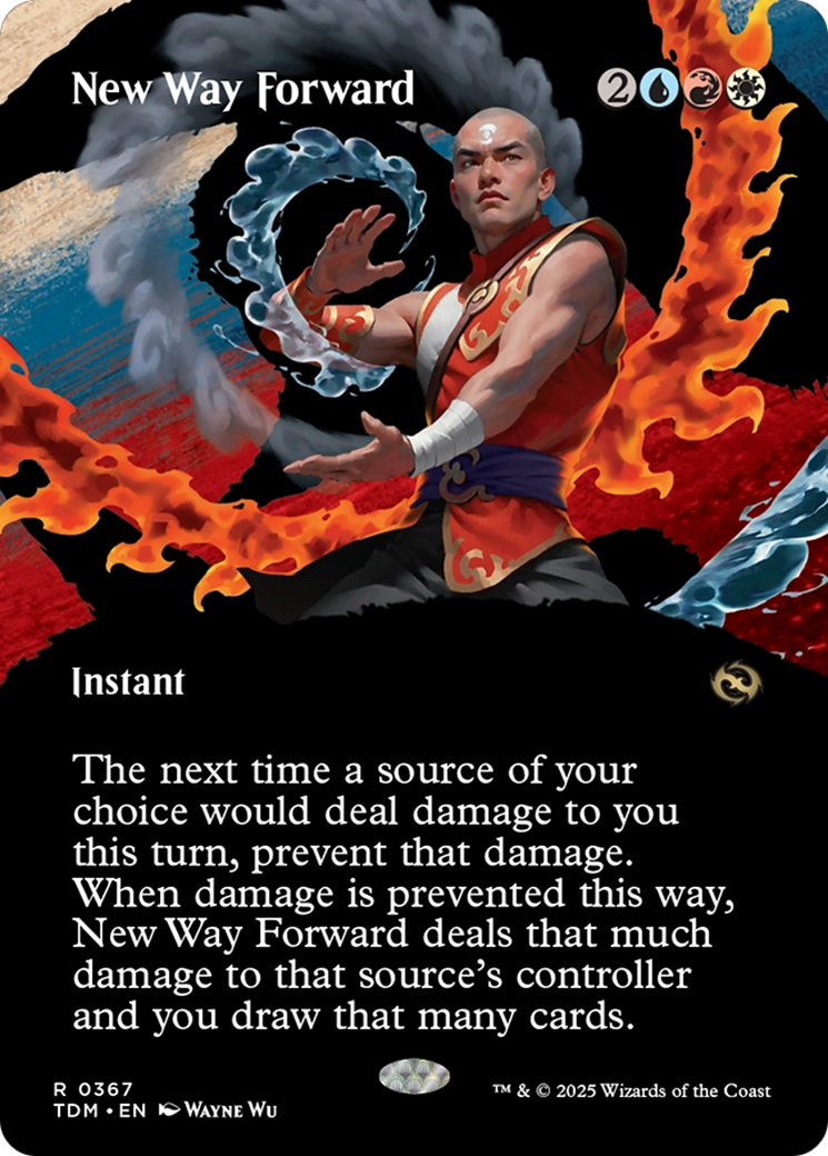 New Way Forward (Borderless) [Tarkir: Dragonstorm] | Gear Gaming Fayetteville