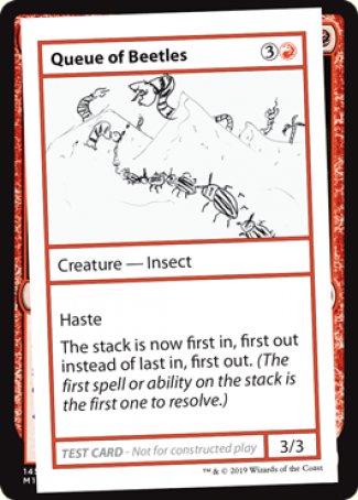 Queue of Beetles (2021 Edition) [Mystery Booster Playtest Cards] | Gear Gaming Fayetteville