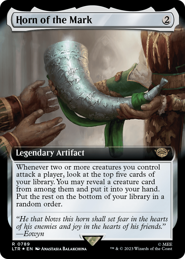 Horn of the Mark (Extended Art) (Surge Foil) [The Lord of the Rings: Tales of Middle-Earth] | Gear Gaming Fayetteville