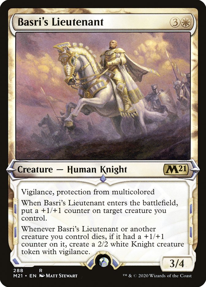 Basri's Lieutenant (Showcase) [Core Set 2021] | Gear Gaming Fayetteville