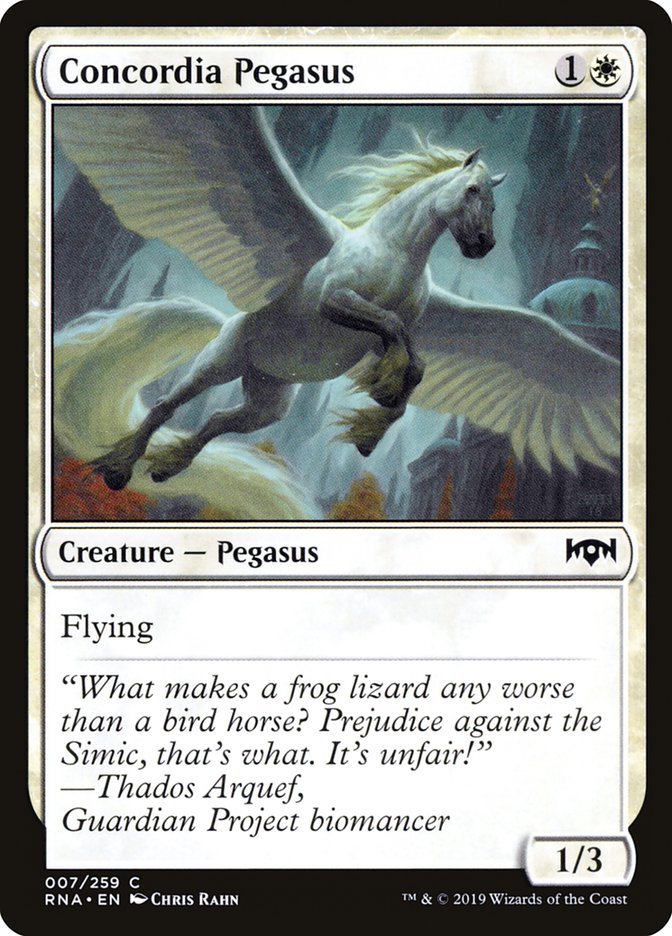 Concordia Pegasus [Ravnica Allegiance] | Gear Gaming Fayetteville