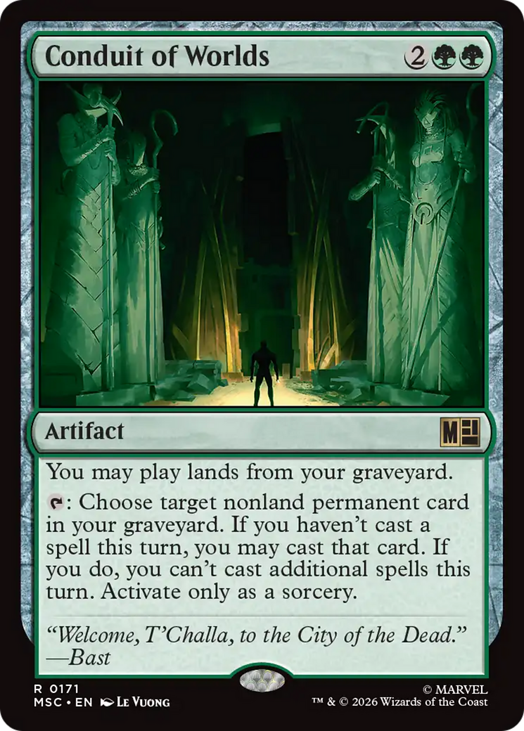 Conduit of Worlds (Surge Foil) [Marvel Super Heroes Commander] | Gear Gaming Fayetteville
