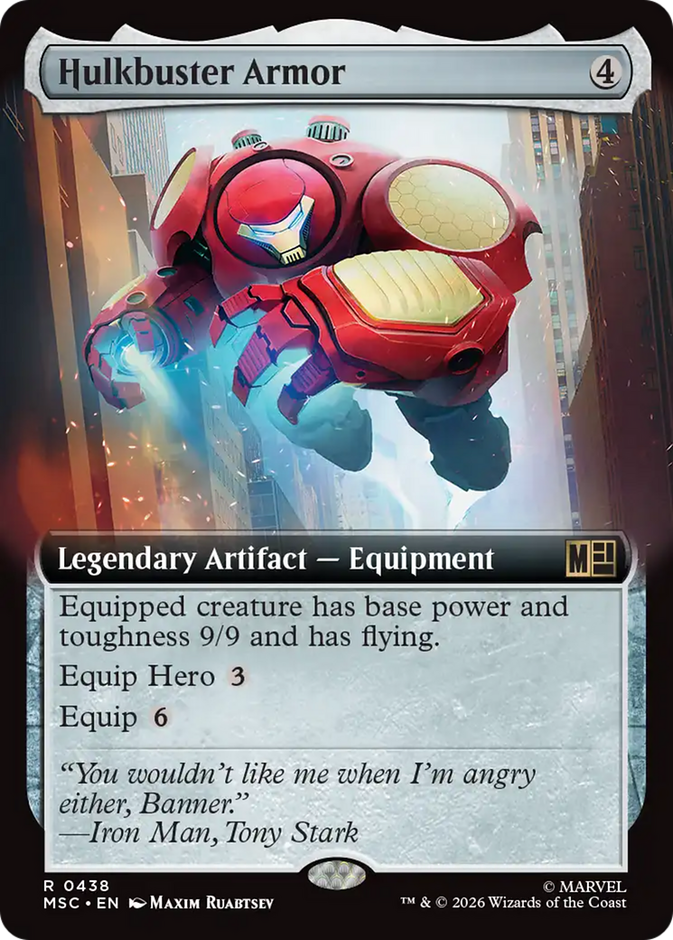 Hulkbuster Armor (Extended Art) [Marvel Super Heroes Commander] | Gear Gaming Fayetteville