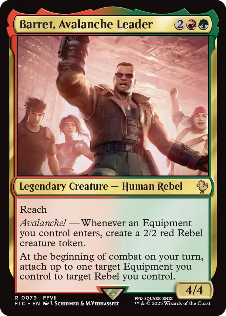 Barret, Avalanche Leader [FINAL FANTASY Commander] | Gear Gaming Fayetteville