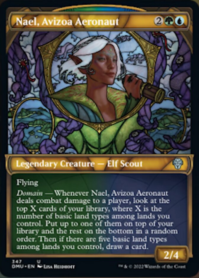 Nael, Avizoa Aeronaut (Showcase Textured) [Dominaria United] | Gear Gaming Fayetteville