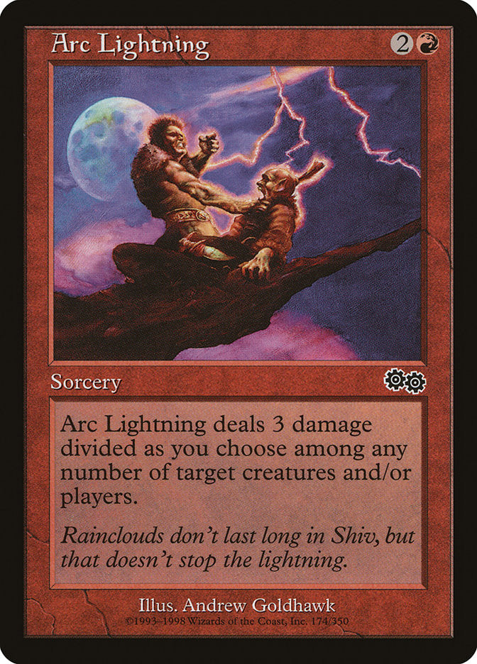Arc Lightning [Urza's Saga] | Gear Gaming Fayetteville