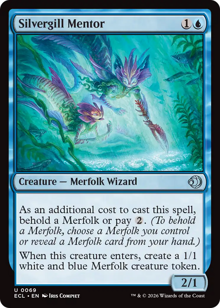 Silvergill Mentor [Lorwyn Eclipsed] | Gear Gaming Fayetteville