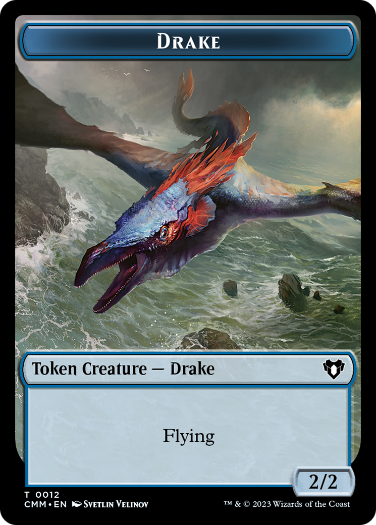 Eldrazi Scion // Drake Double-Sided Token [Commander Masters Tokens] | Gear Gaming Fayetteville