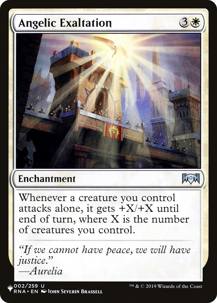 Angelic Exaltation [The List Reprints] | Gear Gaming Fayetteville