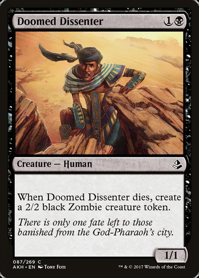 Doomed Dissenter [Amonkhet] | Gear Gaming Fayetteville