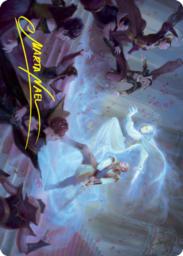 Dorothea's Retribution Art Card (Gold-Stamped Signature) [Innistrad: Crimson Vow Art Series] | Gear Gaming Fayetteville