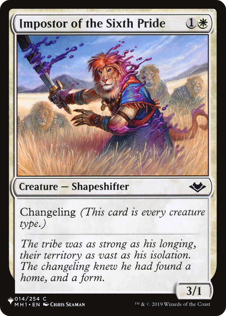 Impostor of the Sixth Pride [The List Reprints] | Gear Gaming Fayetteville