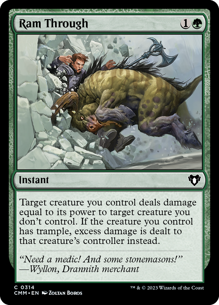 Ram Through [Commander Masters] | Gear Gaming Fayetteville